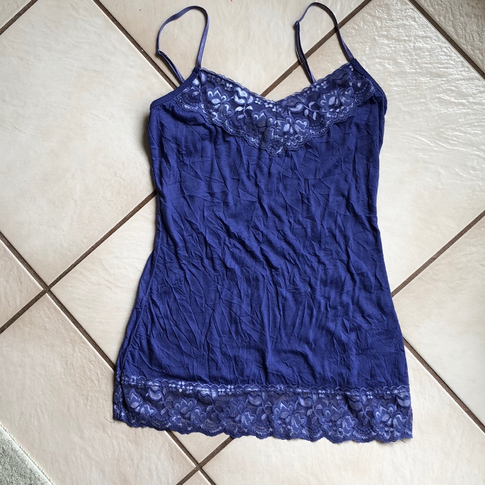 Maurice’s lace & crinkle cami